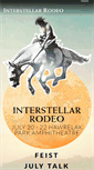 Mobile Screenshot of interstellarrodeo.com